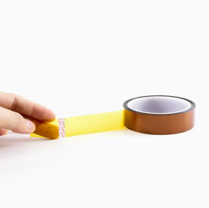 Bande adhésive de <span class=keywords><strong>film</strong></span> de polyimide de Silicone antistatique masquage de bande de <span class=keywords><strong>Goldfinger</strong></span> pour l'application électrique d'impression 3D de soudure de carte PCB - Product Image 3