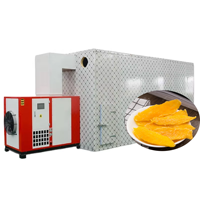 Fabrieksdirecte verkoop grote capaciteit automatische roestvrijstalen warmtepompdroger fruitdroger mango droogmachine professioneel