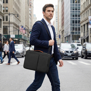 Bolsos de Hombro Personalizables para Portátiles de Negocios (Estilo Bolso de Mano y <span class=keywords><strong>Bandolera</strong></span>) en Stock y Entrega Rápida para Regalos Corporativos y Promociones - Product Image 6