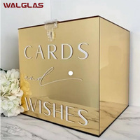Self-adhesive Magnifying Mirror Sheet One-way Two-way Mirror Glass Sheet Double Sided Acrylic Mirror Sheet