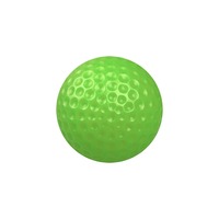 Balles de golf d'entraînement en mousse creuse sans couture 41 mm, souples et durables, pour l'intérieur et l'extérieur, avec logo personnalisé, vente en gros