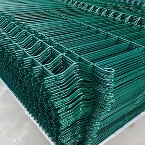 Panneau de clôture en treillis métallique 3D de haute qualité, revêtu de PVC, treillis métallique soudé galvanisé <span class=keywords><strong>pour</strong></span> clôture extérieure - Product Image 1