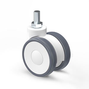 Aus gezeichnete Hoch leistungs rollen Polyurethan Industrie rollen Bürostuhl Full Size Stem Rollen 2,5" - Product Image 5