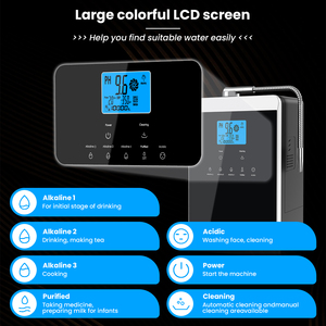 Máy lọc nước ion kiềm <span class=keywords><strong>Kangen</strong></span> Nhật Bản, 5/7/11 tấm, phủ Platinum, sản xuất nước kiềm - Product Image 2