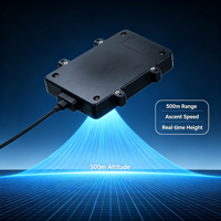 Yteq UHK500 Radar d'altitude UAV 500m pour drone de recherche et de sauvetage, capteur de hauteur à ondes millimétriques, interface PX4 Ardupilot CAN/UART embarquée