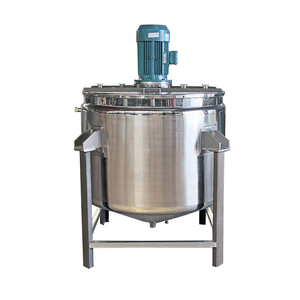 Mỹ phẩm mở Top mái chèo sơn Thuốc mỡ Áo khoác trộn Tank khuấy 500L kem đánh răng kem Máy trộn với máy bơm và sus316l - Product Image 2