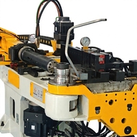 CNC hydraulique cintreuse automatique à mandrin, courbage tube carré alu/inox pour échappement