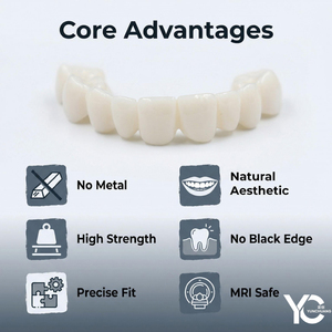 Couronnes temporaires en résine pour facettes dentaires, résine blanchissante, produits dentaires, couronnes en céramique, zircone - Product Image 5