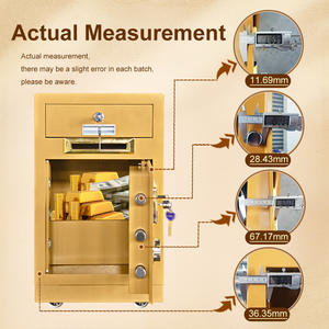 Caja Fuerte Digital Electrónica Inteligente de Acero de Alta Seguridad WOMA, Caja Fuerte Metálica Grande y Segura para Uso en Hoteles, Bancos y Oficinas - Product Image 5
