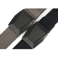 Nueva Hebilla Táctica BULLIANT para Cinturones Tácticos de Nailon para Hombre BULL