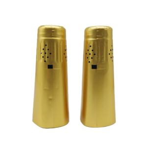 Cápsula de champán con logotipo personalizado, tapa de botella de papel de aluminio, utilizada para sellar cuellos de botellas y latas con cinta rasgada - Product Image 1