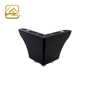 Patas de Sofá, Patas de Muebles, Patas de Sillones con Recubrimiento de Polvo Negro, Patas de Sofá Europeas con Soporte Zhaoqing - Product Image 1