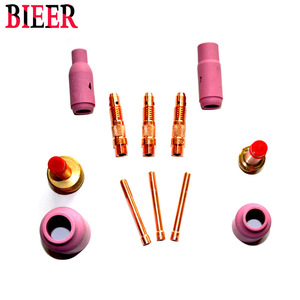 Bieer Tungsten Electrode Clip Thickened Copper TIG Welding Accessory 100A 400A Air Cooled - Product Image 3