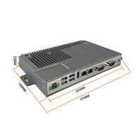 Mini PC Industrial sin Ventilador EVUC I5/I7 6ª/7ª Gen, Voltaje Amplio 9-36V, LAN 2.5G, 6 Puertos COM, Caja Delgada de 32mm, Computación Edge, En Stock