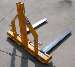 Pf300 Tractor <span class=keywords><strong>3</strong></span> Punts Pallet Vork Breedte Verstelbare Vork Opvouwbaar 300Kg Laden - Product Image 2