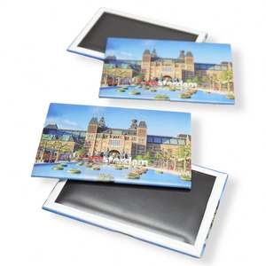 Imanes de nevera de metal personalizados al por mayor con foto para regalos publicitarios - Product Image 1