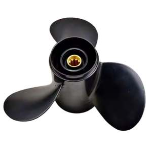 10-3/8x12 48-19639A40 Mercury Mariner <span class=keywords><strong>Force</strong></span> 9,9 25HP 10Spline Fueraborda Capitán Black <span class=keywords><strong>Max</strong></span> Hélice - Product Image 4