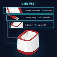 Escáner de Códigos de Barras 1D/2D de Alta Velocidad Newland UIMG FS31, Lector de Códigos QR con Pantalla IP42 y USB para Pagos Móviles, Punto de Venta y Caja Registradora