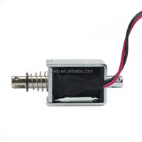 Mini solénoïde rond petit électro-aimant de maintien puissant DC 12V 24V électro-aimant électrique Permanent