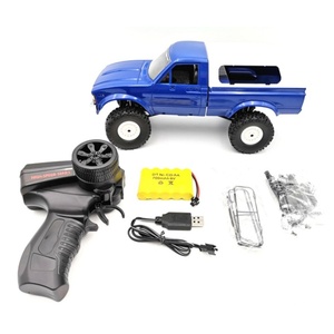 Voiture modèle Wpl C24 1:16, camion électrique radiocommandé 4x4, 2,4 GHz, télécommande 50 m, intérieur-extérieur, batterie AA 7,4 V - Product Image 6