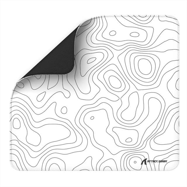 Factory Wholesale ATTACK SHARK CM02 ESport Gaming Mousepad 450*400mm*4mm Non-slip Natural Rubber Gaming Mouse Pad