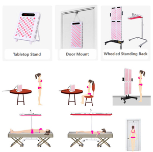 Dispositivo de Terapia de Luz Roja <span class=keywords><strong>Saidi</strong></span> 660nm 850nm 630nm 830nm Luz LED de Cuerpo Completo con Infrarrojo Cercano - Product Image 6