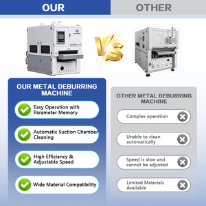 Nouvelle machine multifonctionnelle de débavurage de tôles, polisseuse et meuleuse, débavurage multifonctionnel avec découpe laser - Product Image 3