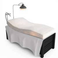 Usine directe Tailleur ergonomie optimale pour les traitements des cils mousse ondulée haute densité matelas de beauté en gros