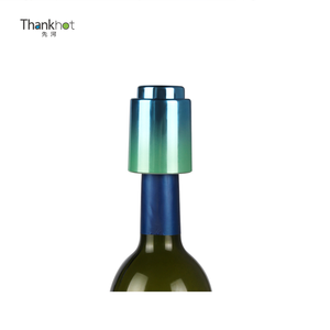 Thanhot tappo <span class=keywords><strong>vino</strong></span> Champagne personalizzato per regali di nozze in acciaio inox metallo sottovuoto tappo di freschezza custode del <span class=keywords><strong>vino</strong></span> - Product Image 6