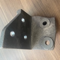 Composant métallique OEM, support d'angle usiné CNC pour l'assemblage d'équipements