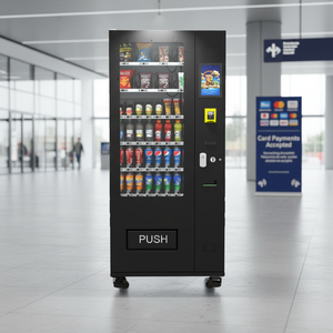 Máquina Expendedora de Snacks para <span class=keywords><strong>Supermercado</strong></span>, Pequeña, con Ranuras Personalizadas, Función SDK, Pantalla Táctil y Software de Gestión de Inventario - Product Image 1