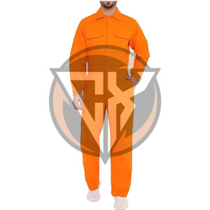 Overol de Trabajo de Alta Visibilidad con Franjas Reflectantes, Uniforme de Trabajo de Poliéster Transpirable para Construcción - Product Image 1