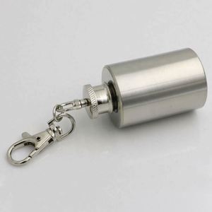 Modern 1 Oz Stainless Steel Vacuum Insulated Mini <b>Flask</b> with Leak-Proof Lid for Travel - Product Image 3