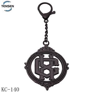 Etiquetas Decorativas de Aleación de <span class=keywords><strong>Zinc</strong></span> para Ropa, Fabricante de Etiquetas Redondas con Logotipo Plateado, Llaveros Metálicos con Gancho - Product Image 5