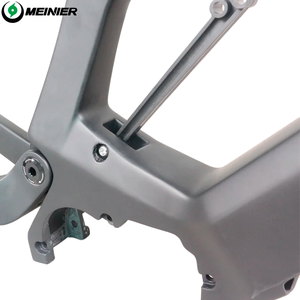 Cadre de vélo de montagne électrique pour moteur BAFANG M510/M500/M600, cadre de vélo 29 pouces, cadre de vélo de montagne en fibre de carbone, suspension intégrale - Product Image 3