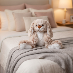 Conejo de <span class=keywords><strong>Peluche</strong></span> con Patas Grandes, Orejas Caídas, Cola Esponjosa, Adorable, Alivia el Estrés, <span class=keywords><strong>Peluche</strong></span> Largo Lavable, Juguete para Niños Pequeños de 31cm-50cm - Product Image 5