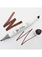 Marqueur d'art Mont Marte à double pointe-Umber E6 Marqueur Alcohol Artist Markers