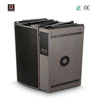 Sistema de Sonido Profesional Line Array de 12 Pulgadas, Caja Acústica de Madera Contrachapada de Abedul Resistente a la Intemperie, Sonido Pasivo para Conciertos al Aire Libre ARCS