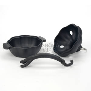 <span class=keywords><strong>Asador</strong></span> <span class=keywords><strong>de</strong></span> ajo <span class=keywords><strong>de</strong></span> <span class=keywords><strong>hierro</strong></span> fundido pre-sazonado con mango extraíble - Product Image 6