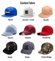 Gorras de béisbol de tamaño ajustable desgastadas lavadas suaves sin construir en blanco personalizadas sombreros de papá