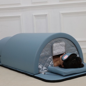 Far Infrared Sauna Dome Red Light Spa Capsule Dome with Eye Massager - Product Image 3