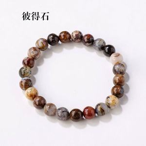 Vente en gros de perles en pierre naturelle 8mm perles bracelet de pierres précieuses artisanat - Product Image 6