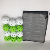 Fabricant de balles de pickleball sur mesure approuvées par USAPA Pratique d'entraînement en plastique coloré 26 trous Sports Entertainment