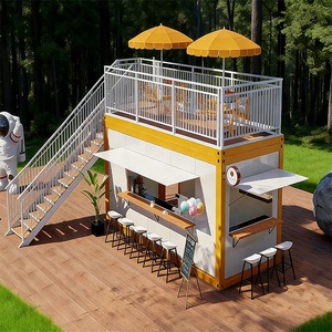 Casa Modular Prefabricada de 2 Pisos, Tienda Contenedor, Restaurante de Comida Rápida - Product Image 4