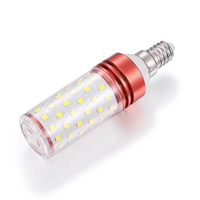 Ampoule LED Edison E27, E14, E27, 12W, 16W, bougie épis de maïs, 110V -240V, éclairage d'intérieur trois couleurs à intensité modulable