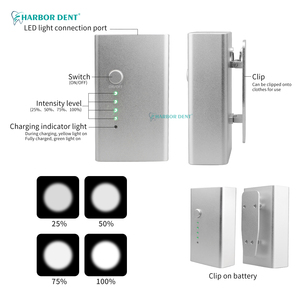 Novo Produto Ergo Lupas 4X Binocular Lupas Dental 48 ° Ergo Lupas 5W LED Spotlight Máquinas Odontologia Cirúrgica - Product Image 5