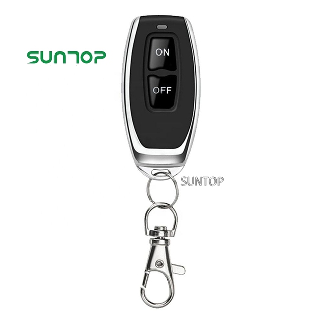 Universal 433Mhz Remote Control 2 Buttons Transmitter Waterproof 1527 Learning Code Battery Included