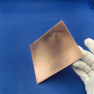 Placa revestida de cobre de doble cara de cerámica de <span class=keywords><strong>al</strong></span>úmina DBC 96% Hoja metalizada Al2o3 - Product Image 3