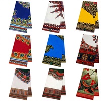 Superbe Tissu Africain Imprimé en Coton, Textile Ankara Java, Superbe Tissu Hollandais Véritable Wax, Pagne pour Robe Femme pour Mariage et Fête