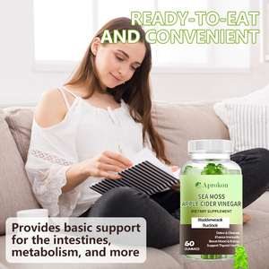 Gummies de mousse de mer OEM : Compléments pour le soutien immunitaire, la digestion et la santé intestinale avec fucus vésiculeux et racine de bardane - Product Image 3